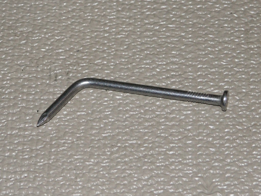 Bent nail